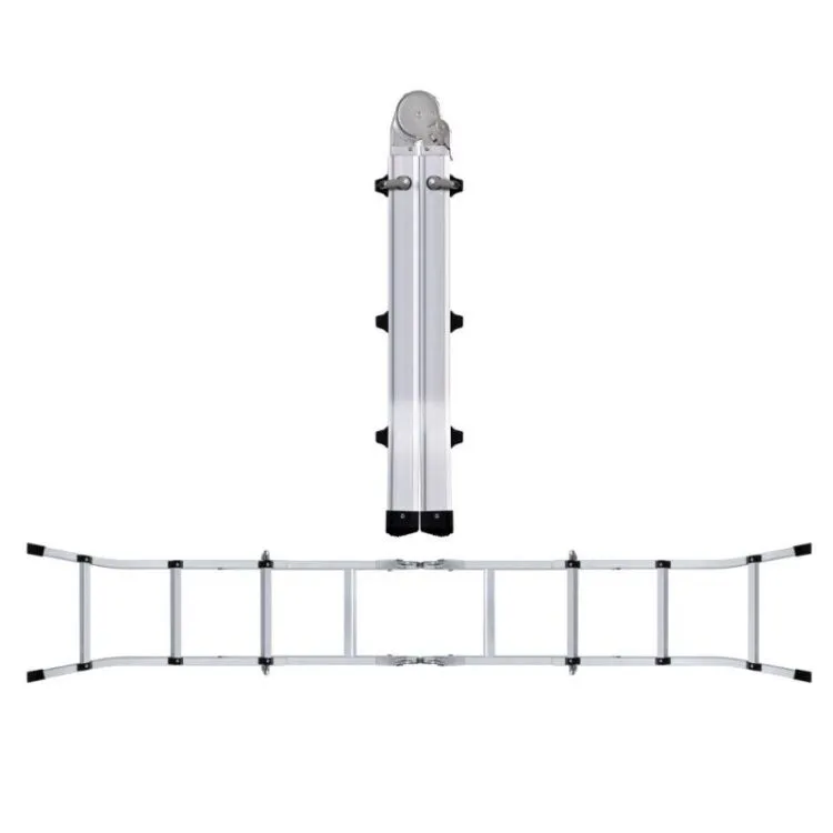 Escada Telescópica Multiuso WERKU 5.1m 150kg Alumínio