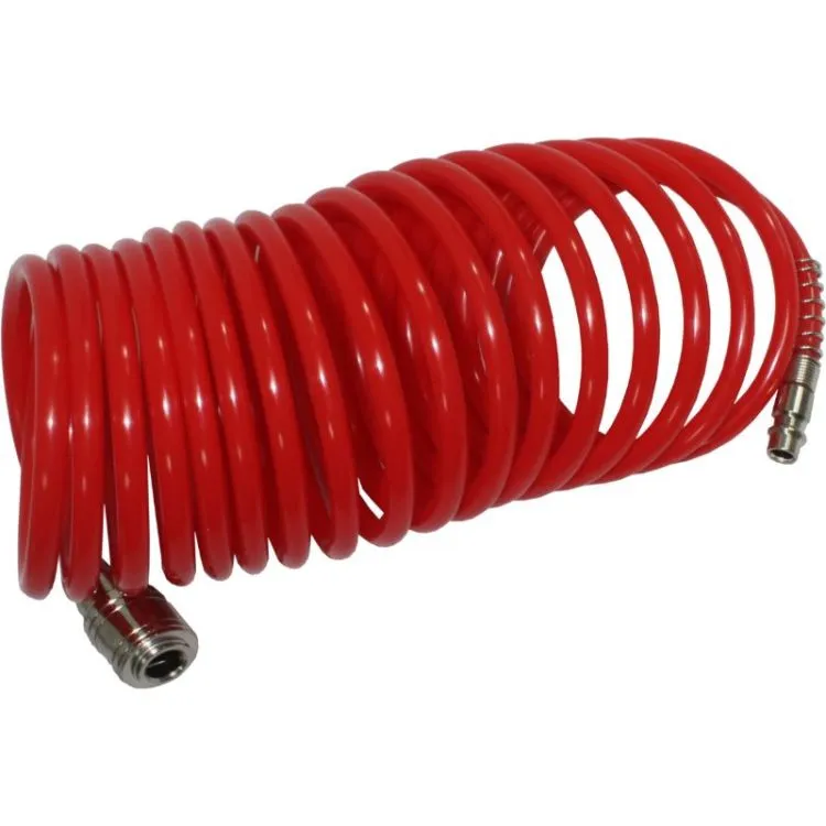 Mangueira de Ar Comprimido em Espiral MADER 5m 6.5x9mm 150 PSI Mangueira de Ar Comprimido em Espiral MADER 5m 6.5x9mm 150 PSI
