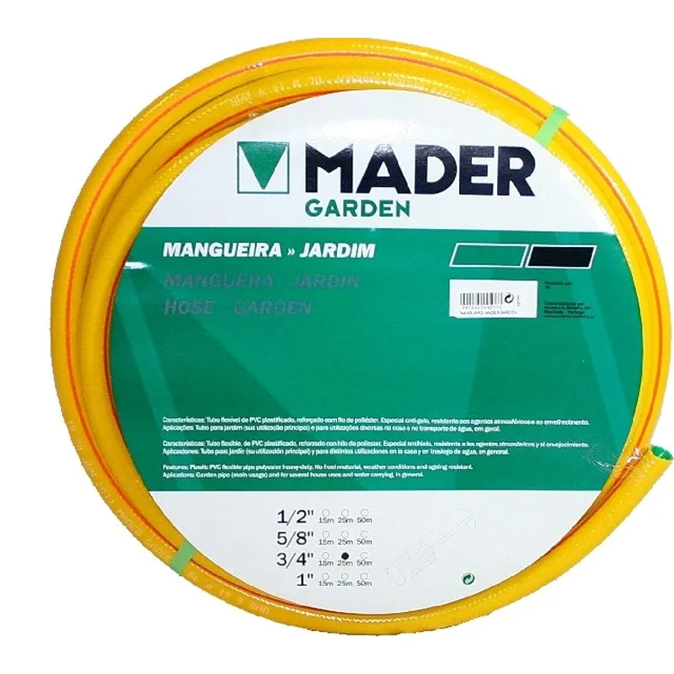 MANGUEIRA DE JARDIM-MGD-AMARELA 3/4" 25M MADER