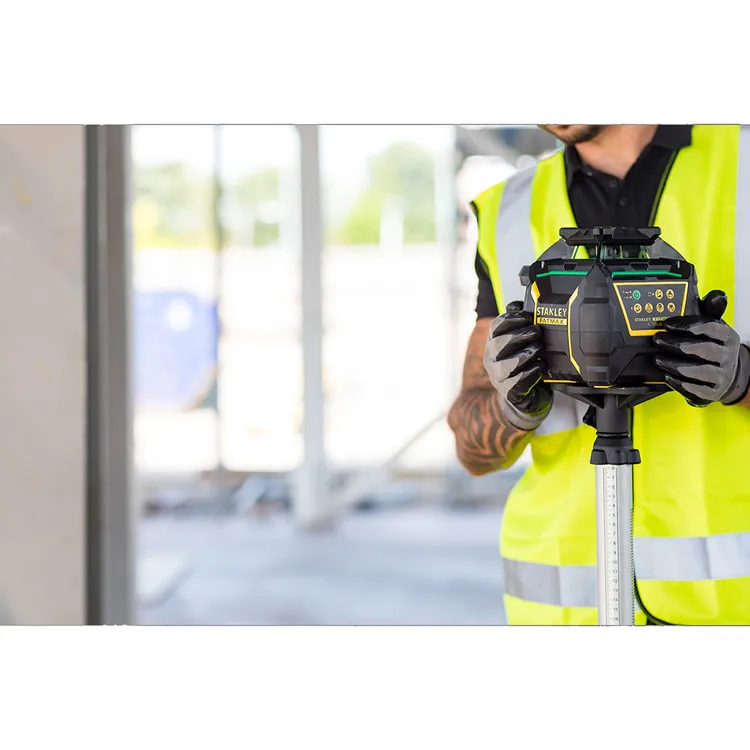 NÍVEL LASER ROTATIVO VERMELHO RL750LG STANLEY
