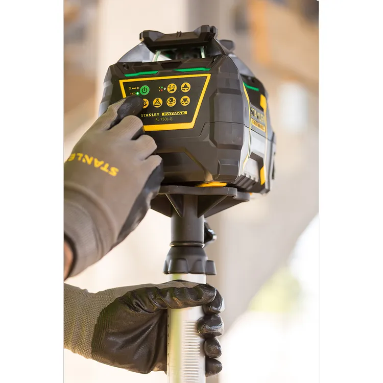 NÍVEL LASER ROTATIVO VERMELHO RL750LG STANLEY