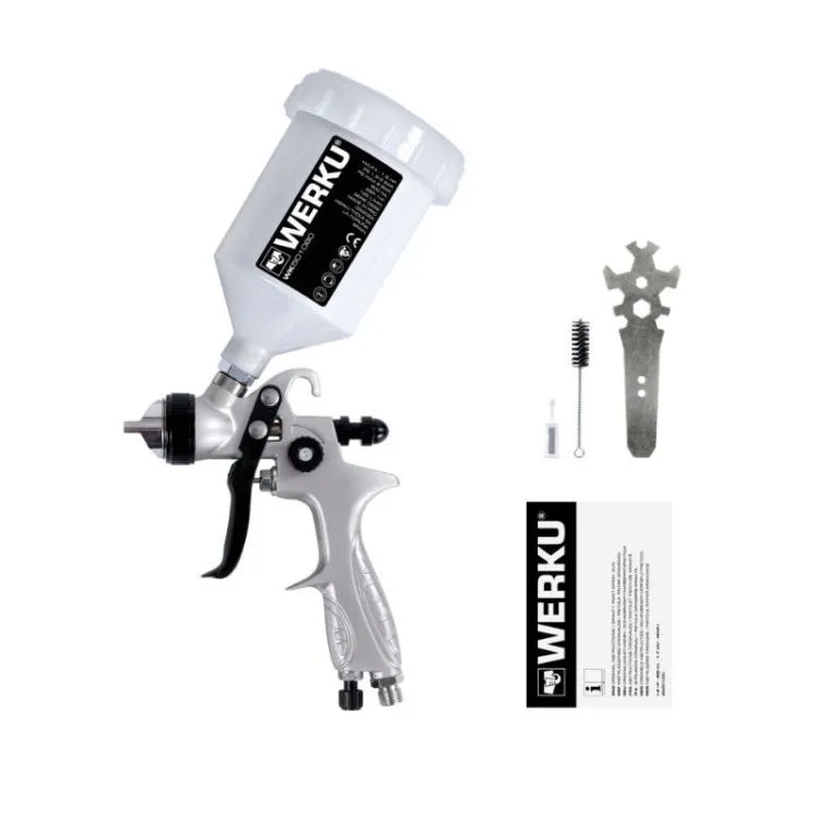 Pistola de Pintar HVLP-II 600ml WERKU