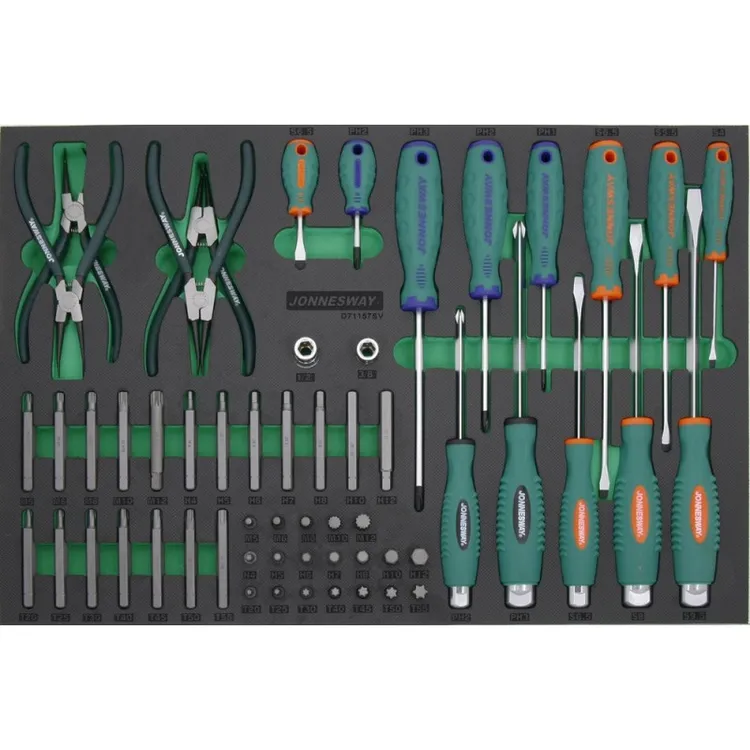 SET CHAVES DE FENDA/PHILIPS+ALICATES E BITS JONNESWAY