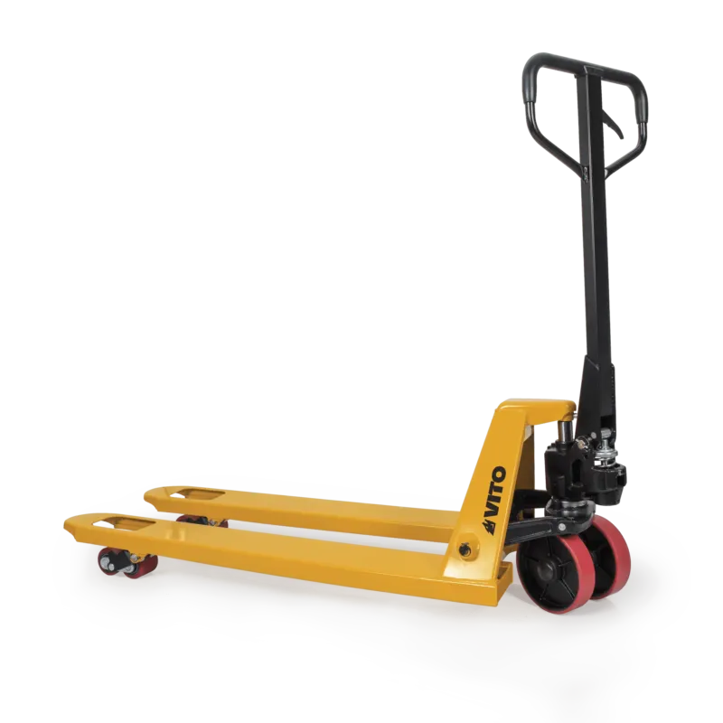 Porta-paletes Manual VITO 3 Toneladas Garfos 110cm Rodas Nylon