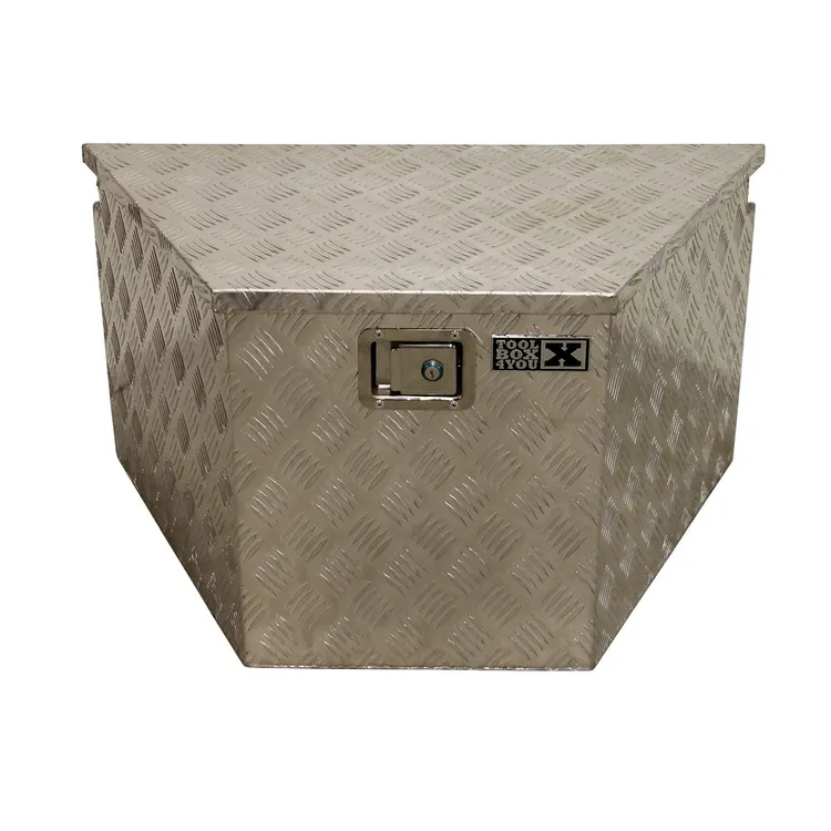 Baú de Alumínio Triangular VKP 830x480x460 mm Baú de Alumínio Triangular VKP 830x480x460 mm