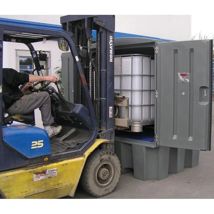 CONTENTOR RETENÇÃO EXTERIOR IBC 1000L DRAKKAR