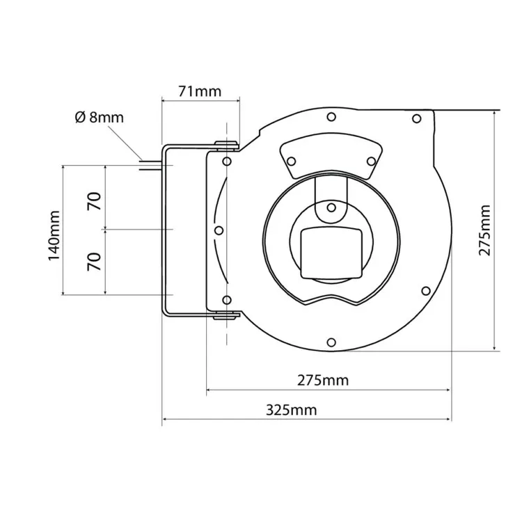Enrolador Elétrico Automático Mavel 15m 230V