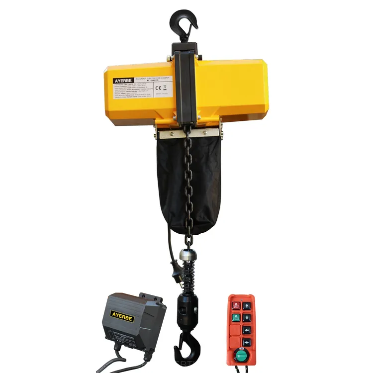 Guincho Elétrico de Corrente AYERBE 1000 EC 950kg 230V Guincho Elétrico de Corrente AYERBE 1000 EC 950kg 230V