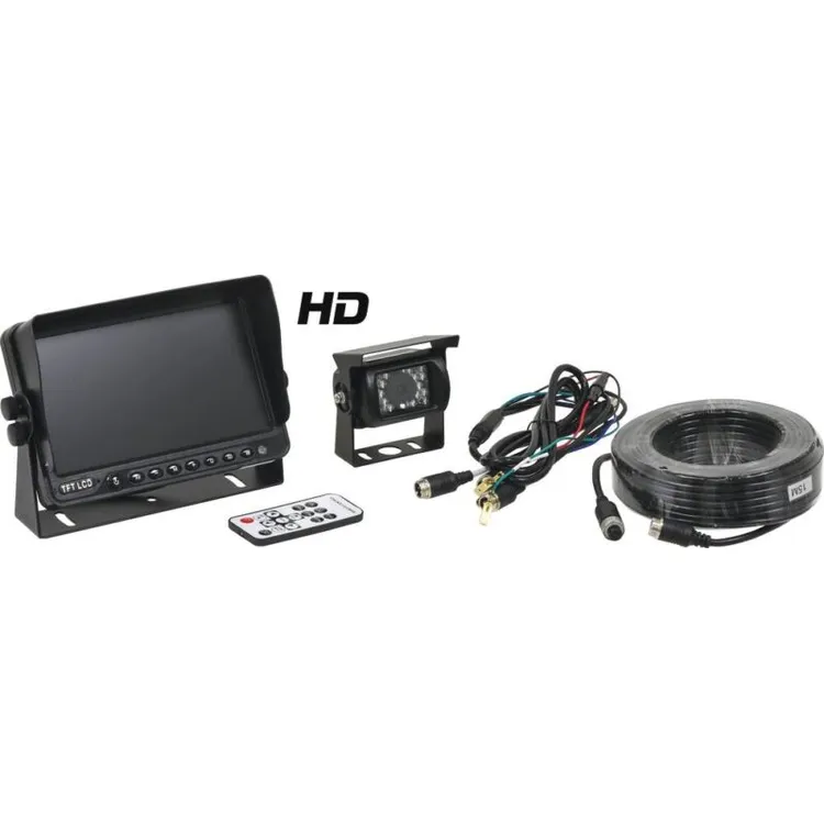 KIT CÂMARA MARCHA-ATRÁS 7" 12/24V SODIFLASH KIT CÂMARA MARCHA-ATRÁS 7" 12/24V SODIFLASH