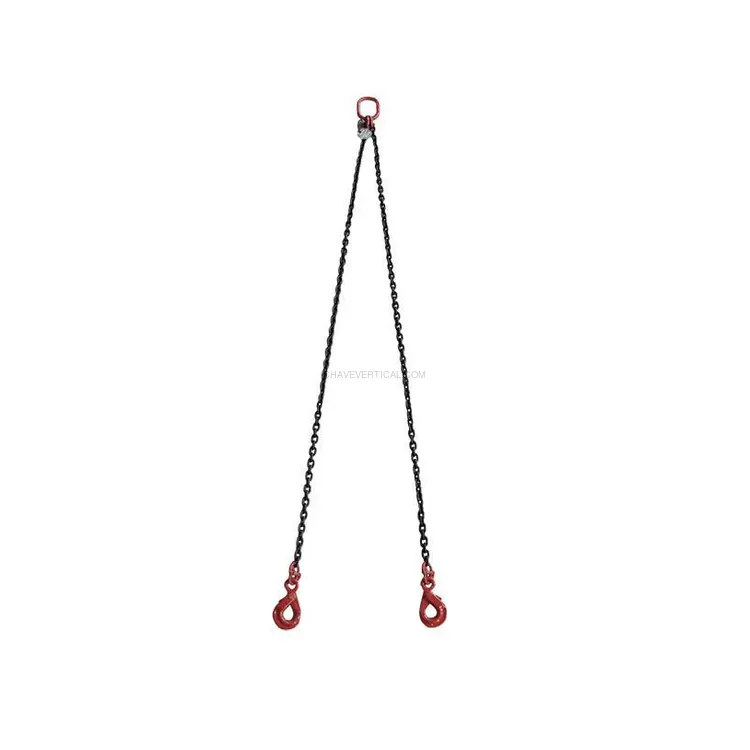 Linga de Corrente de 2 Ramais SPA G80 8 mm 2 m