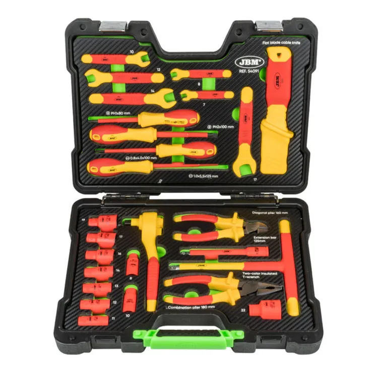 MALETA FERRAMENTAS ISOLADAS 26PCS JBM MALETA FERRAMENTAS ISOLADAS 26PCS JBM
