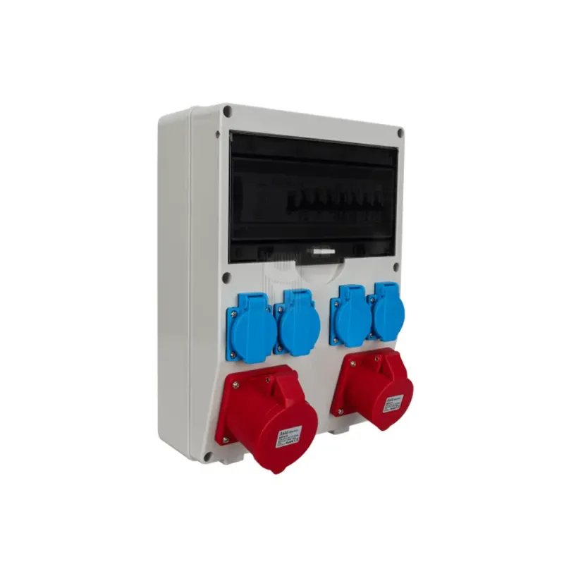 Quadro de Obras Equipado ASLO 12M IP44 260x360x125 mm Quadro de Obras Equipado ASLO 12M IP44 260x360x125 mm