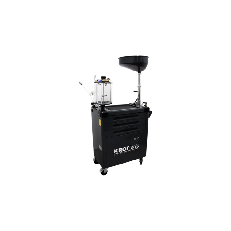 Aspirador de Óleo com Visor e 3 Gavetas Kroftools