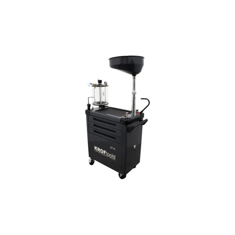Aspirador de Óleo com Visor e 3 Gavetas Kroftools