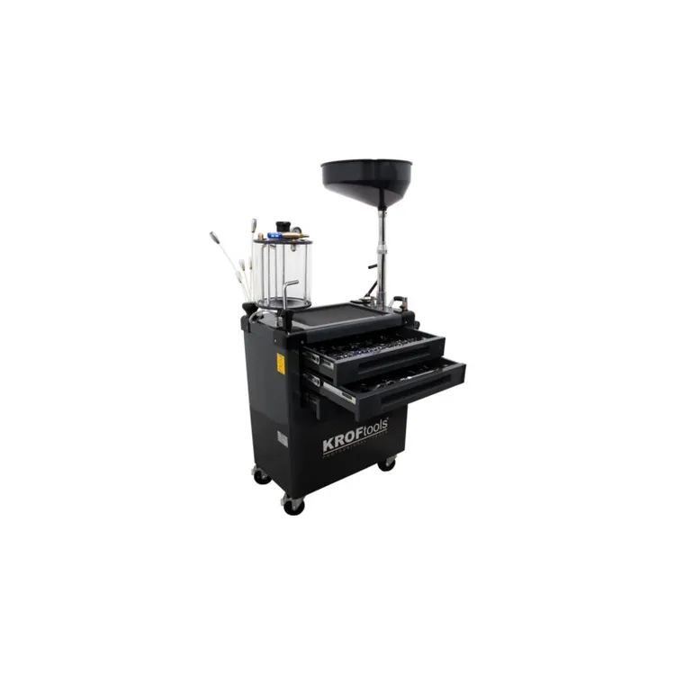 Aspirador de Óleo com Visor e 3 Gavetas Kroftools