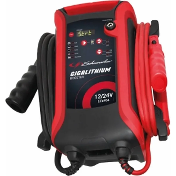 Arrancador de Bateria de Lítio SCHUMACHER Gigalithium 12/24V 10000A