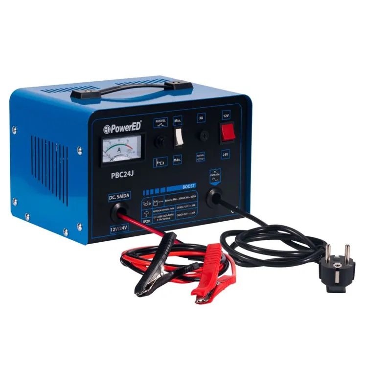 CARREGADOR BATERIAS 12/24V PBC24J POWERED CARREGADOR BATERIAS 12/24V PBC24J POWERED