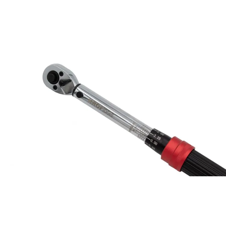 Chave Dinamométrica Kroftools 1/4" 5-25Nm 72 Dentes 245mm