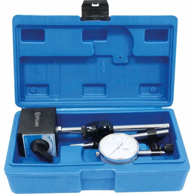 Comparador com Suporte Magnético STILKER 0-10mm 40kg