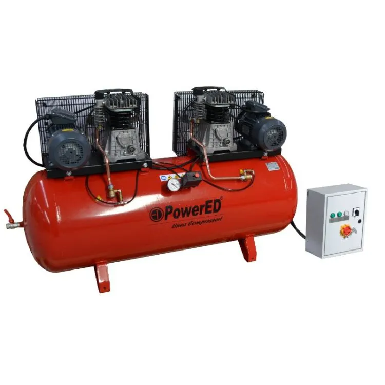 Compressor de Correias POWERED ABT500/1196 11HP 500L 400V Compressor de Correias POWERED ABT500/1196 11HP 500L 400V
