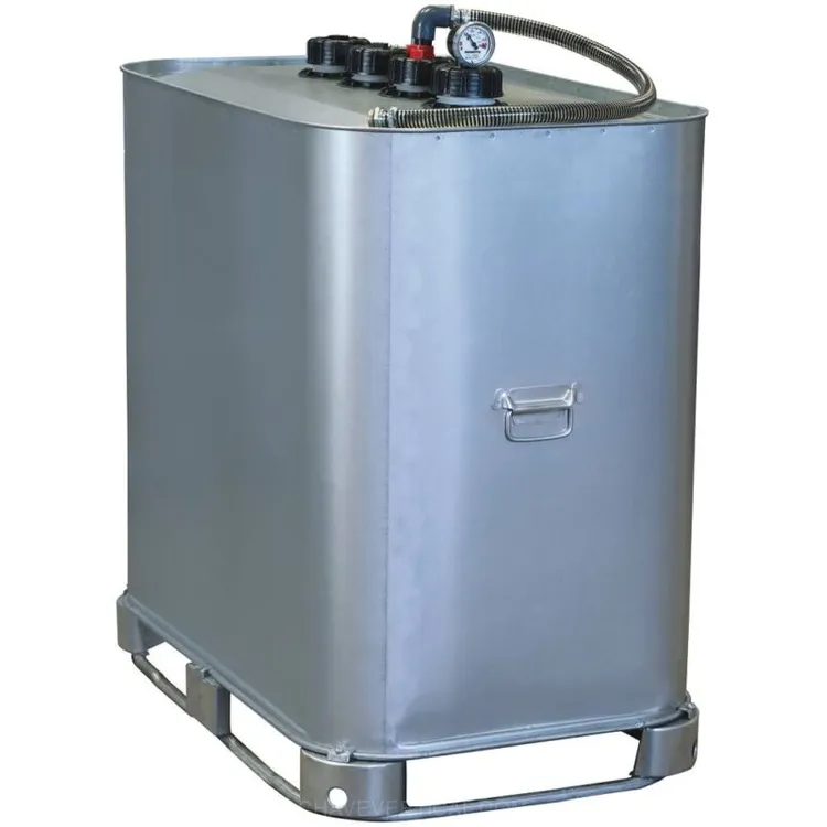 Depósito de Gasóleo SCHUTZ 700L Dupla Parede Pré-Equipado Galvanizado