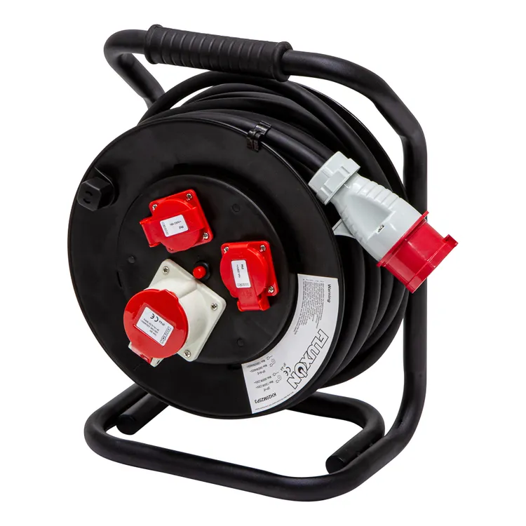 Enrolador de Cabo Elétrico VKP 20m 400V 2.5mm2