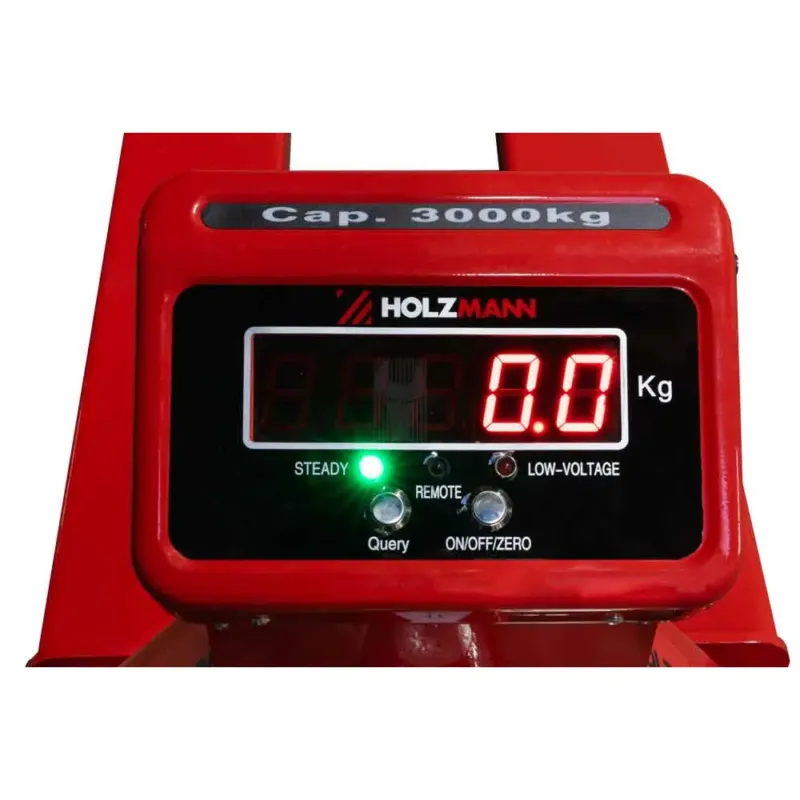 Porta-paletes 3T com Balança Integrada HOLZMANN