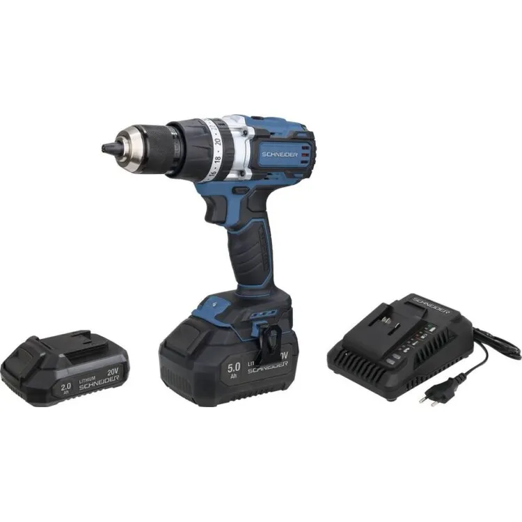 BERBEQUIM APARAFUSADOR PERCUSSÃO 20V 65NM SCHNEIDER