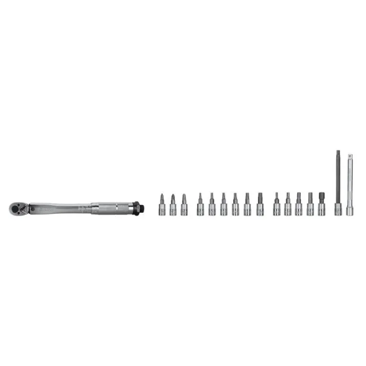CHAVE DINAMOMÉTRICA 1/4" 2-24 NM COM BITS VITO