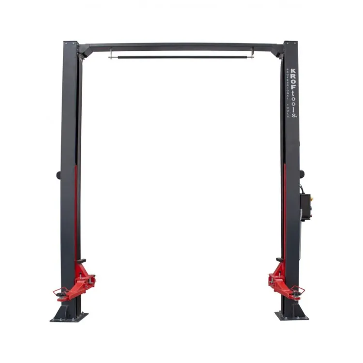 Elevador de 2 Colunas Hidráulico Chão Livre Kroftools 4Ton 220V