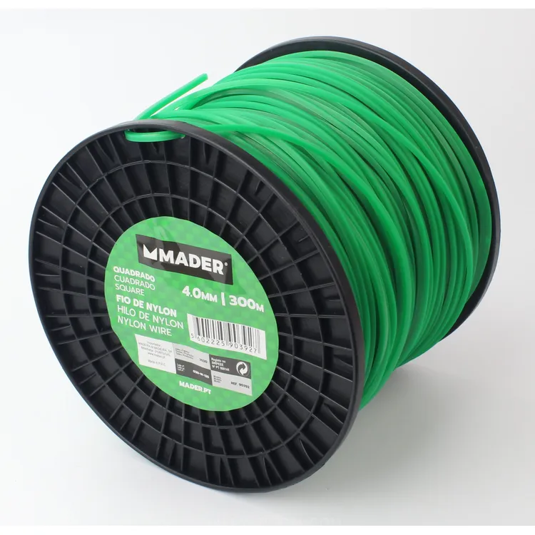 FIO NYLON QUADRADO 4MM 300M MADER