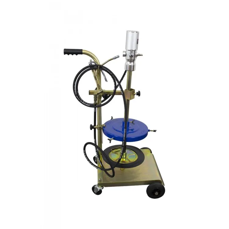 Kit Bomba de Massa Pneumática KROFTOOLS com Trolley 20-60kg Rácio 50:1