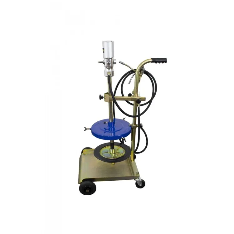 Kit Bomba de Massa Pneumática KROFTOOLS com Trolley 20-60kg Rácio 50:1