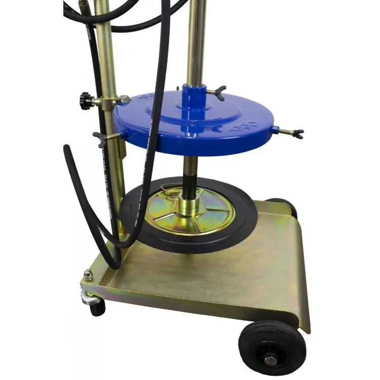 Kit Bomba de Massa Pneumática KROFTOOLS com Trolley 20-60kg Rácio 50:1