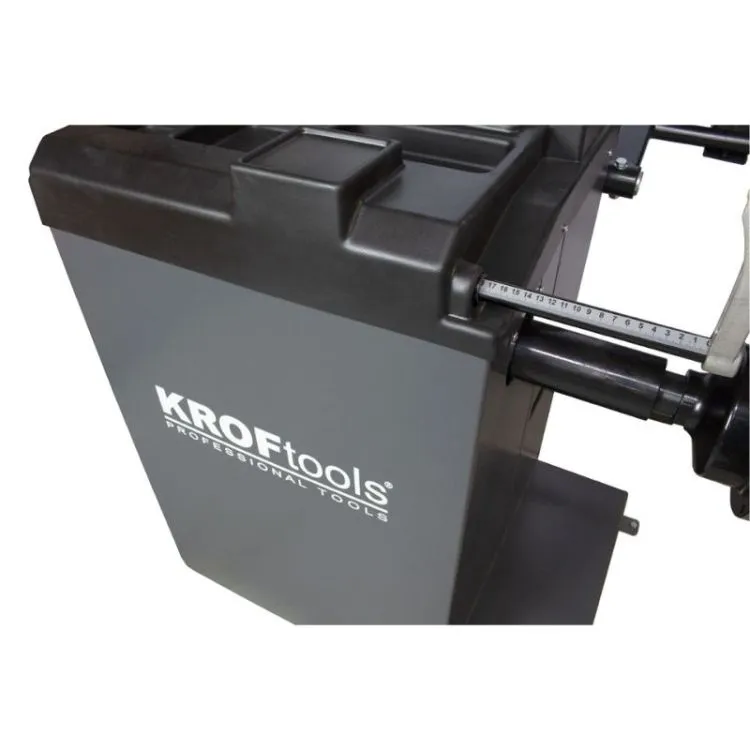 Máquina de Calibrar Rodas Automática Kroftools 10"-24" 230V 200rpm