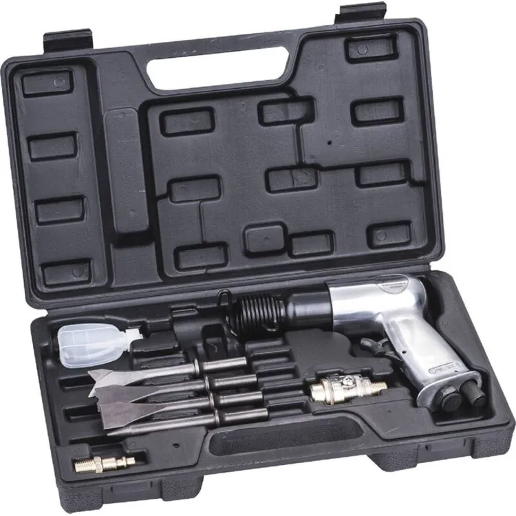 MARTELO CINZEL PNEUMÁTICO KIT 8 PEÇAS STILKER