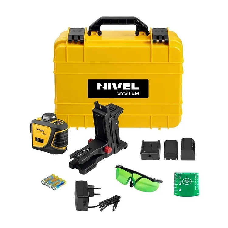 Nivel Laser Linha Verde NIVELSYSTEM CrossLiner 3D Nivel Laser Linha Verde NIVELSYSTEM CrossLiner 3D