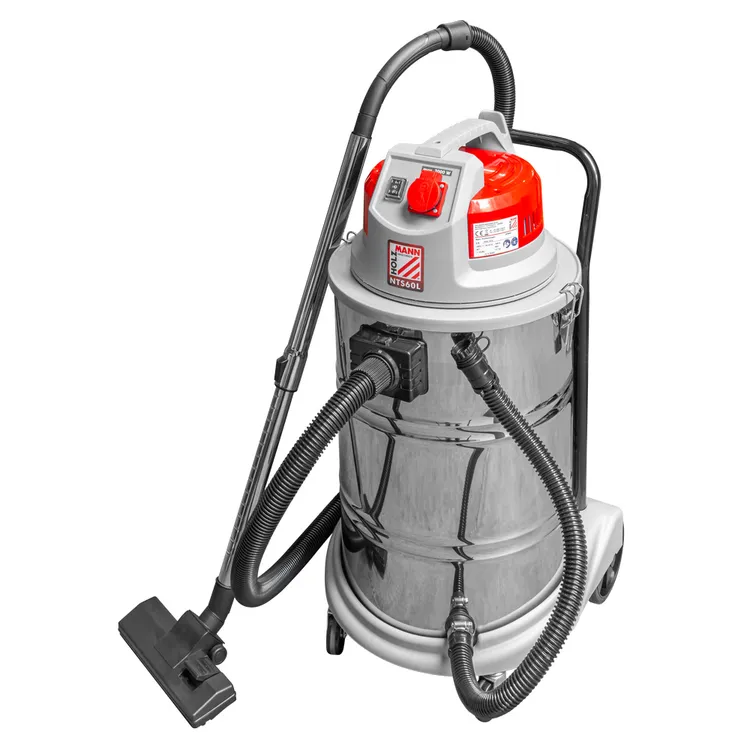 ASPIRADOR SECO E HÚMIDO 60L INOX HOLZMANN