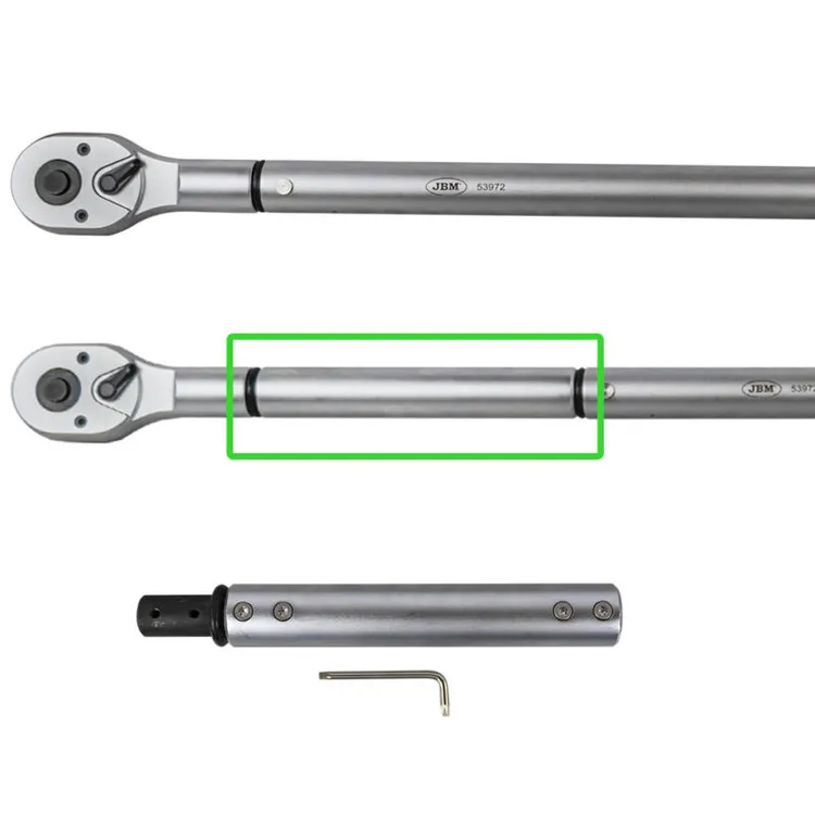 CHAVE DINAMOMÉTRICA 3/4" EXTENSÍVEL JBM