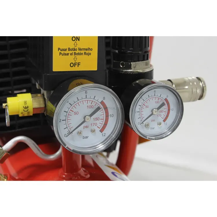 Compressor de Ar MADER 1.5HP 6L 8 Bar 230V