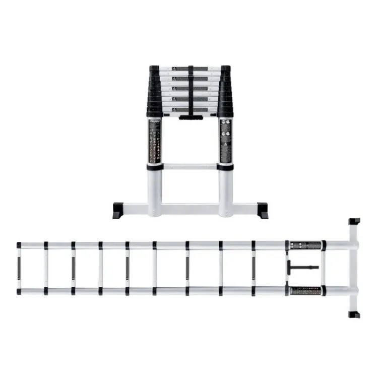 Escada Telescópica WERKU 3.8M 12 Degraus 150kg