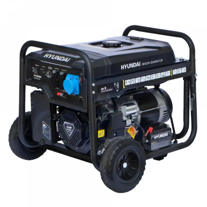 Gerador a Gasolina Monofásico Hyundai HY9100LEK 6.5 kW 230V