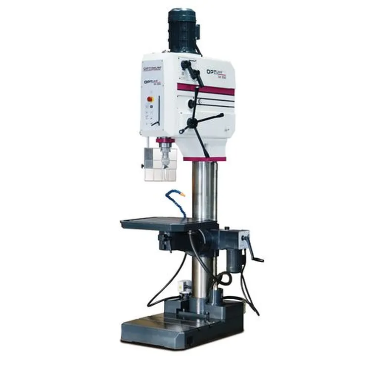 MÁQ. FURAR COLUNA OPTI DH55G/400V MESA MOTORIZADA OPTIMUM MÁQ. FURAR COLUNA OPTI DH55G/400V MESA MOTORIZADA OPTIMUM