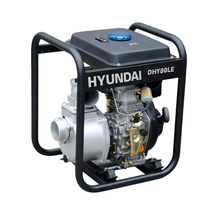 MOTOBOMBA DIESEL HYUNDAI DHY80LE PARA ÁGUAS LIMPAS MOTOBOMBA DIESEL HYUNDAI DHY80LE PARA ÁGUAS LIMPAS