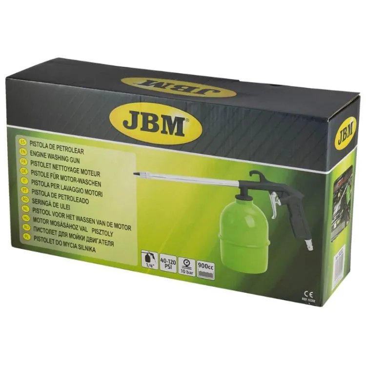 PISTOLA DE LIMPEZA DO MOTOR JBM