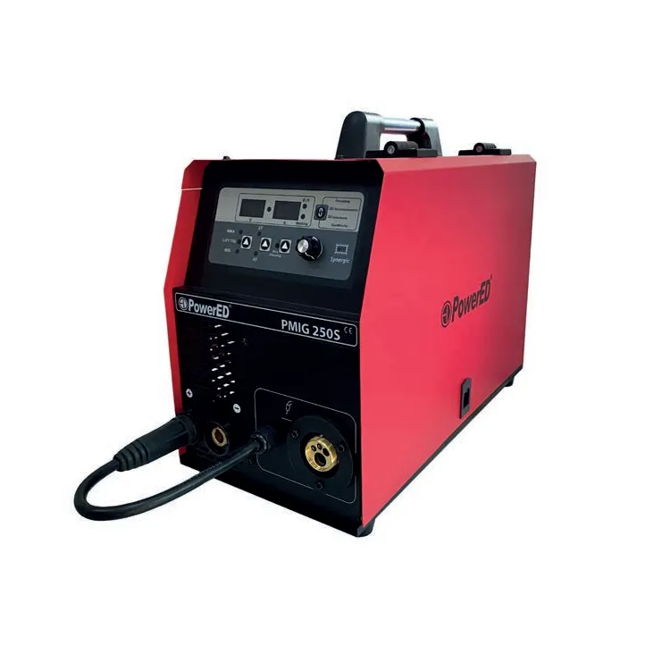Máquina de Soldar Semi-Automática Inverter Sinérgica POWERED 250S 220V 250A Máquina de Soldar Semi-Automática Inverter Sinérgica POWERED 250S 220V 250A