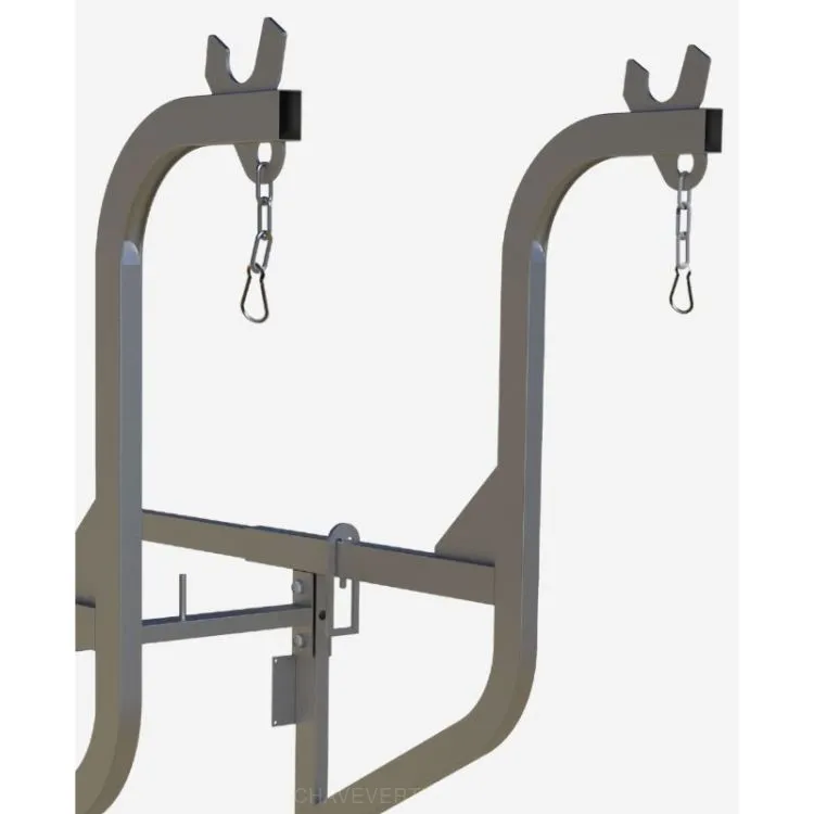 Suporte Simples para Boca de Entulho IRBAL TP Aço Carbono Suporte Simples para Boca de Entulho IRBAL TP Aço Carbono
