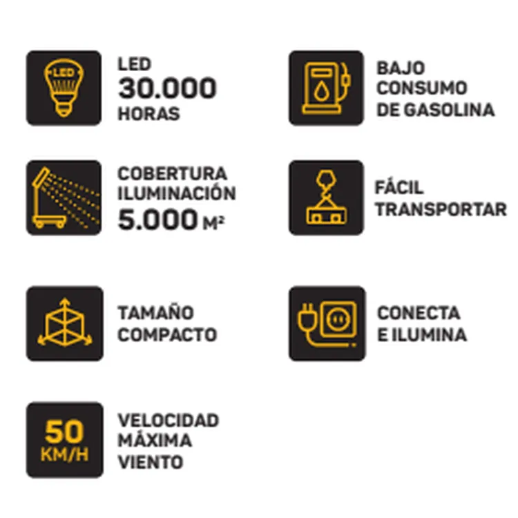 TORRE ILUMINAÇÃO LED LT800-LED 5.2M KOMPAK