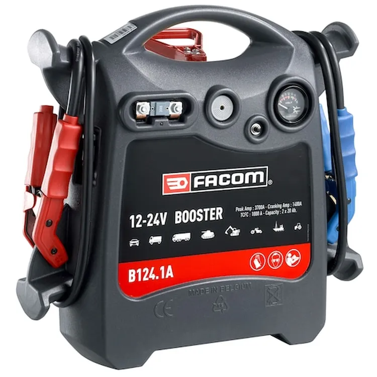 ARRANCADOR DE BATERIAS 12V-24V 3700A FACOM