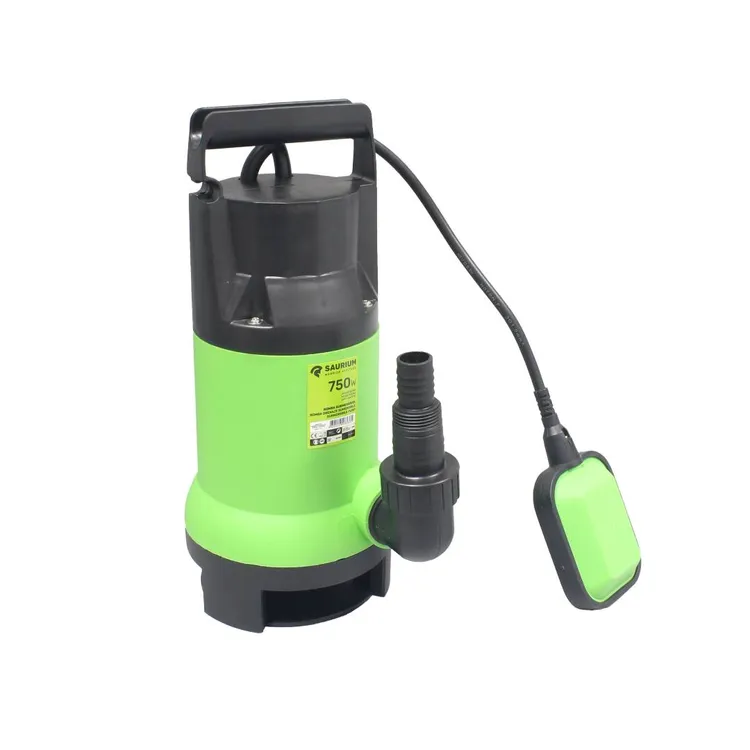 BOMBA SUBMERSÍVEL ÁGUAS SUJAS 750W 14000L/H SAURIUM BOMBA SUBMERSÍVEL ÁGUAS SUJAS 750W 14000L/H SAURIUM